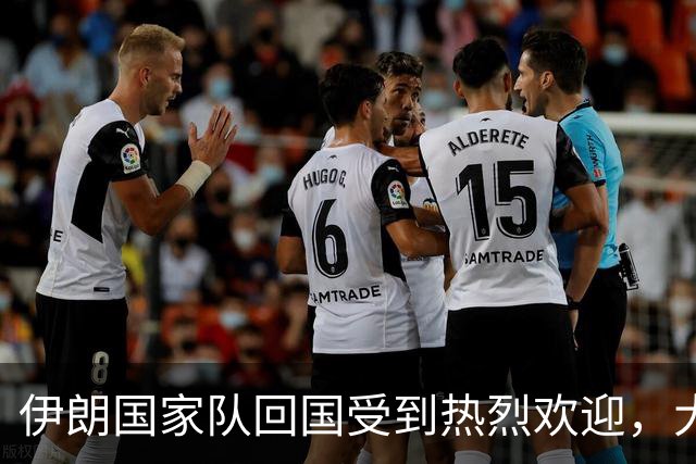 伊朗国家队回国受到热烈欢迎，大批球迷接机